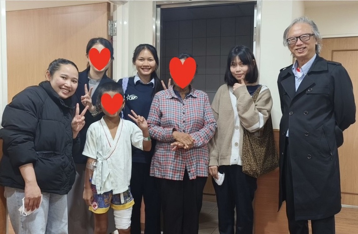 柬埔寨女孩阿莎來臺就醫   愛與善的循環不止息