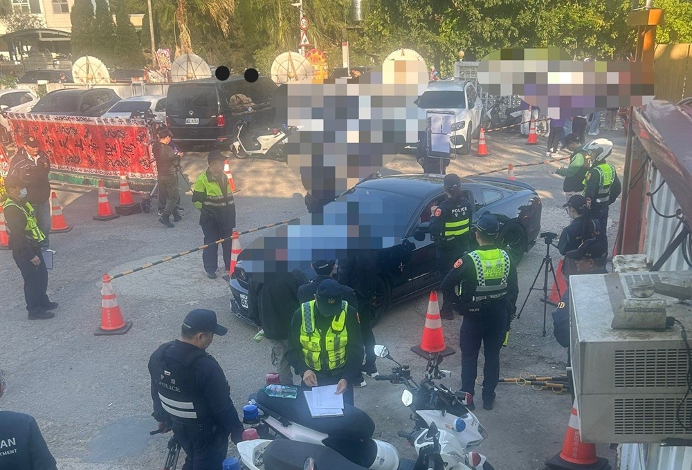 除暴掃黑 桃園警查獲各類刑案743件820人 199 CNEWS204250401a04