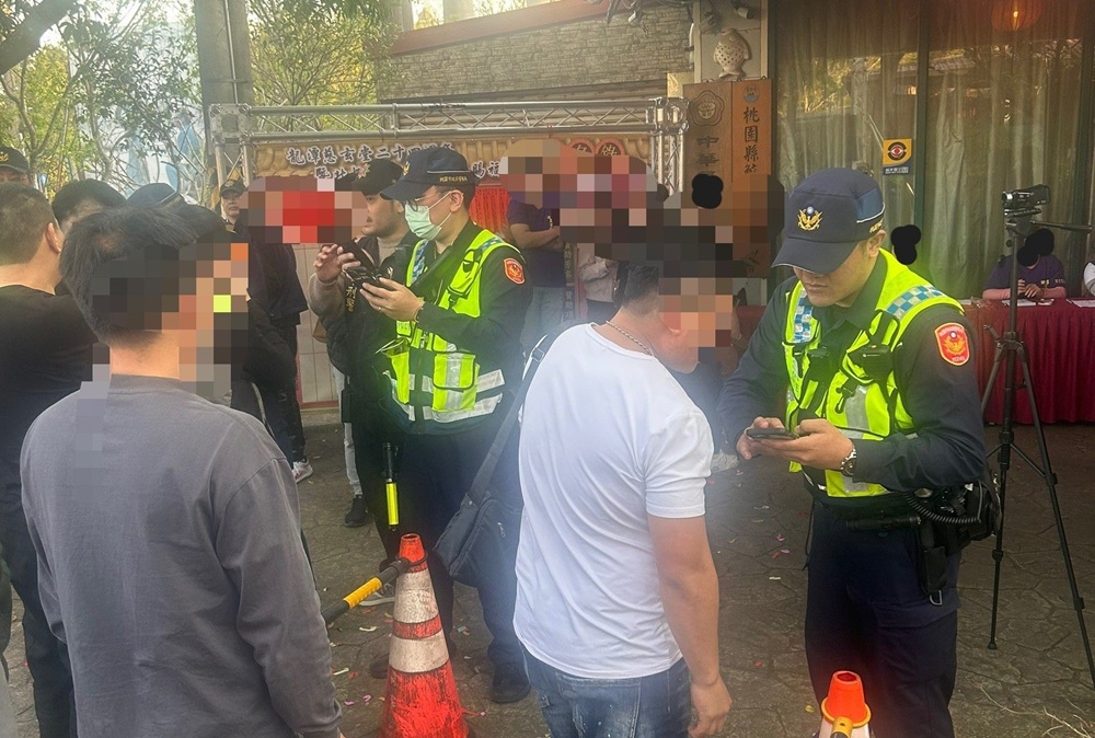 除暴掃黑 桃園警查獲各類刑案743件820人 200 CNEWS204250401a05