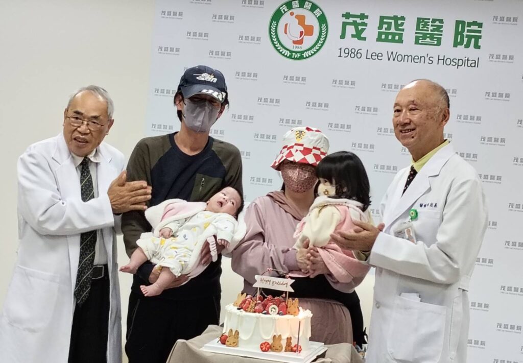 中市聽障夫妻8年不孕  受惠2次試管補助喜得健康姐弟