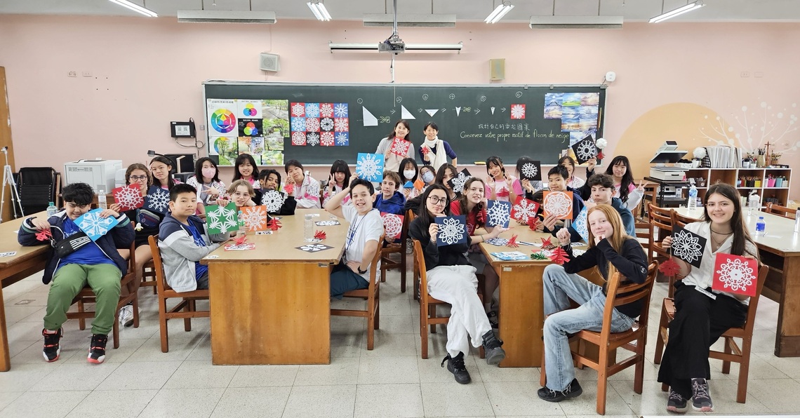 三民國中簽約法國中學 兩國學生共學共遊國際教育邁新里程碑