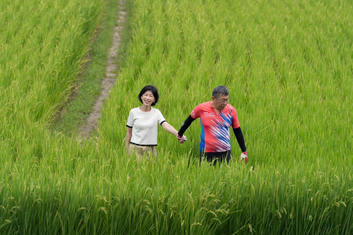台灣民眾黨前創黨黨主席柯文哲（右）與其妻陳佩琪（左）。（圖／資料照片，圖源：翻攝自陳佩琪Facebook）