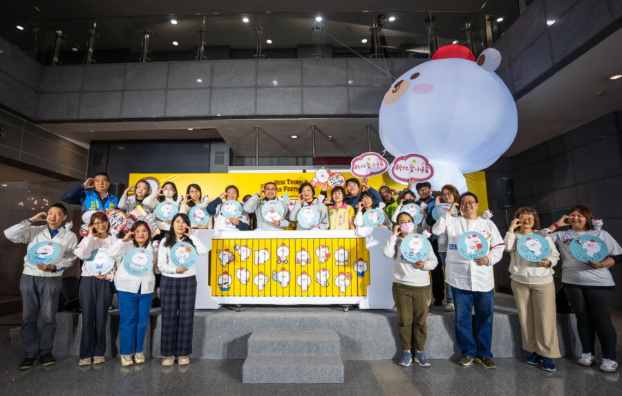圖/新北市長侯友宜今(2)日出席2025新北兒童月-熊果運動城活動。(新北市政府社會局提供)