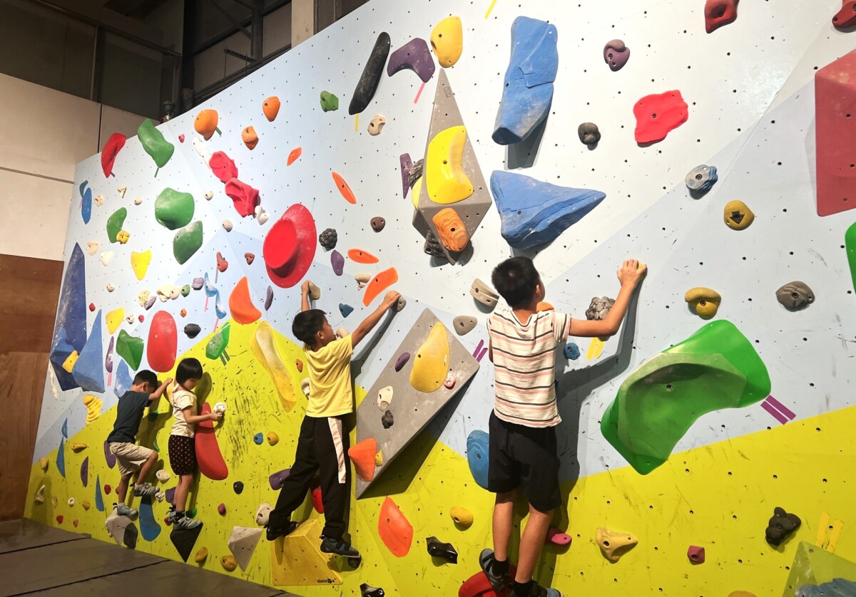 ▲Global Mall新左營車站推Boulder Space親子體驗單次課程推薦價900元起。（圖/Global Mall新左營車站提供）