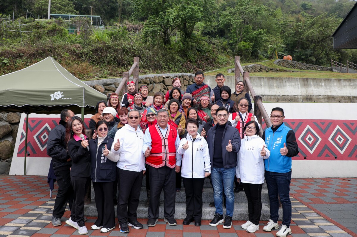▲竹林公墓納骨牆是和平區第二座納骨牆，未來市府將持續攜手議會完善原鄉殯葬設施，讓原民家人的身後事獲得保障。(圖/中市府提供)
