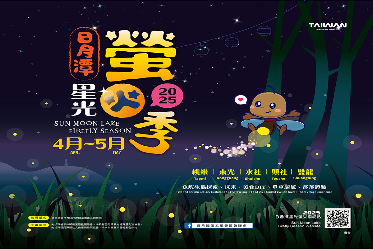 2025日月潭 星光螢火季 背板760x660cm