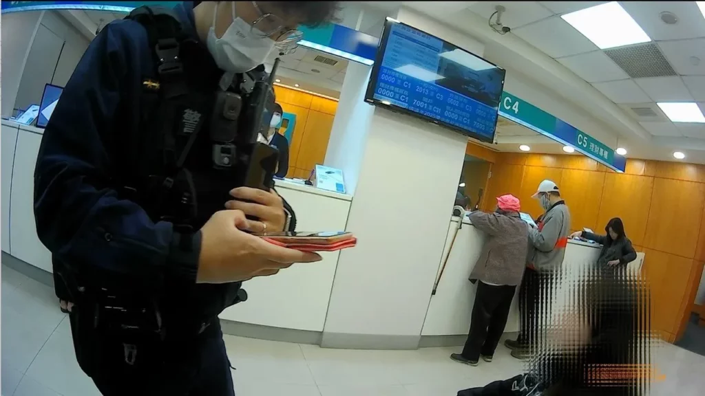 樹林分局員警趕到現場,確認此為常見詐欺手法