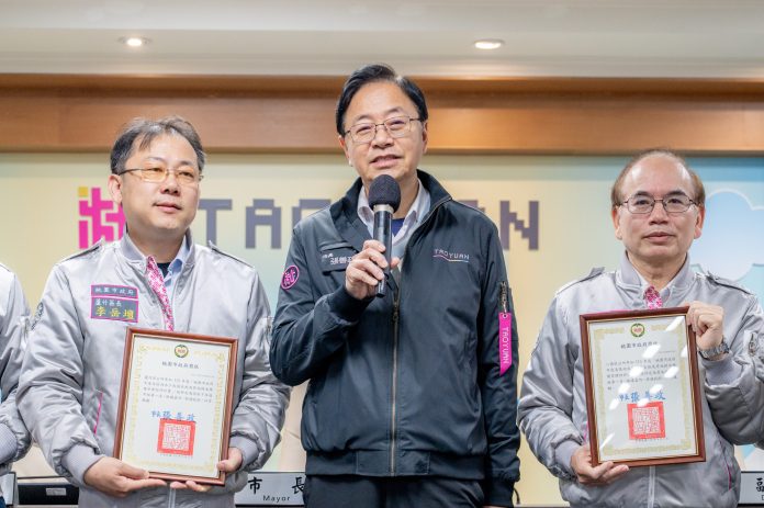 為市民創造舒適生活環境 桃園雨水下水道系統維護評比出爐 70 20250402140125417 scaled