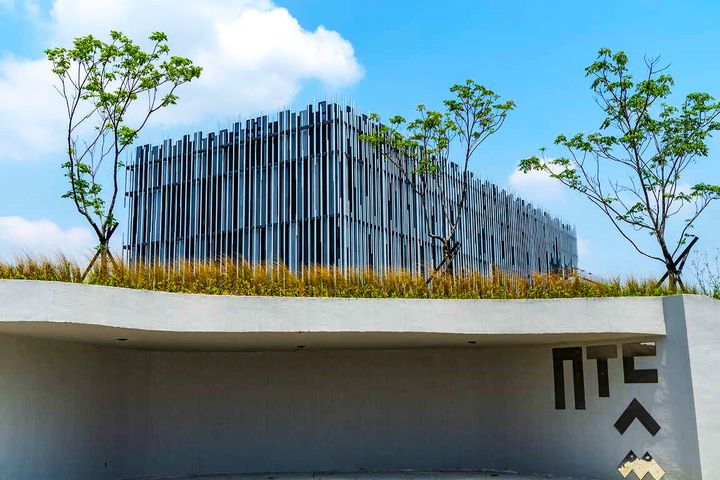 蘆葦叢中的現代美術館-新北市美術館將於04/25正式開館。 圖:新北市政府觀光旅遊局/提供