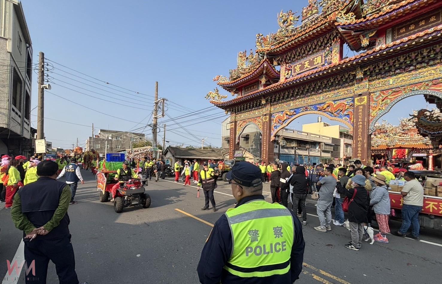 清明連假朝天宮車潮湧現 北港警加強交管確保順暢 - https://www.watchmedia01.com