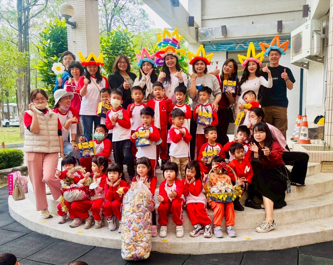 漾新聞｜裕誠幼兒園歡慶兒童節　大仁哥贈12台冷氣最棒兒童節禮物
