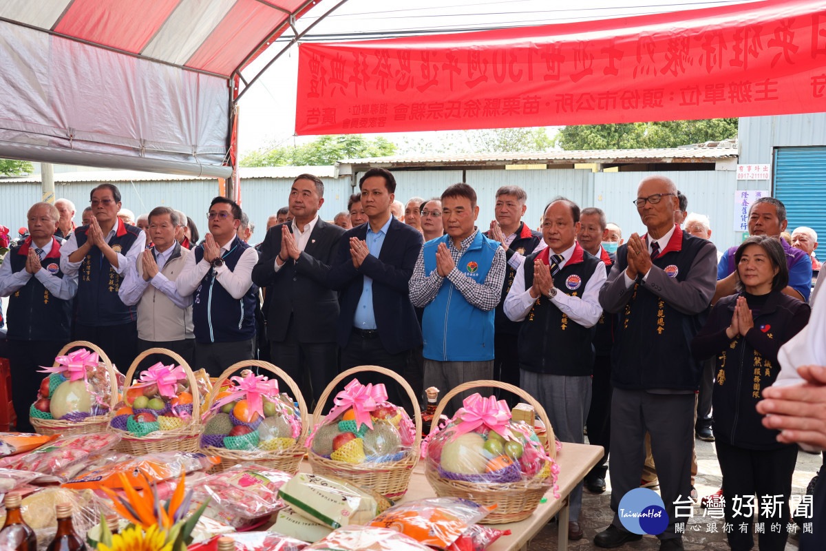 抗日英雄徐驤壯烈成仁130周年　鍾東錦祭拜追思緬懷