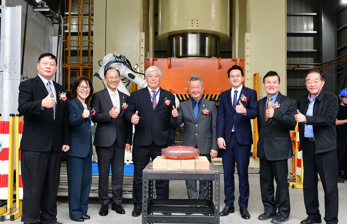 航太龍頭漢翔擴大投資岡山鍛造新廠啟用   高階技術升級高雄航太生態系