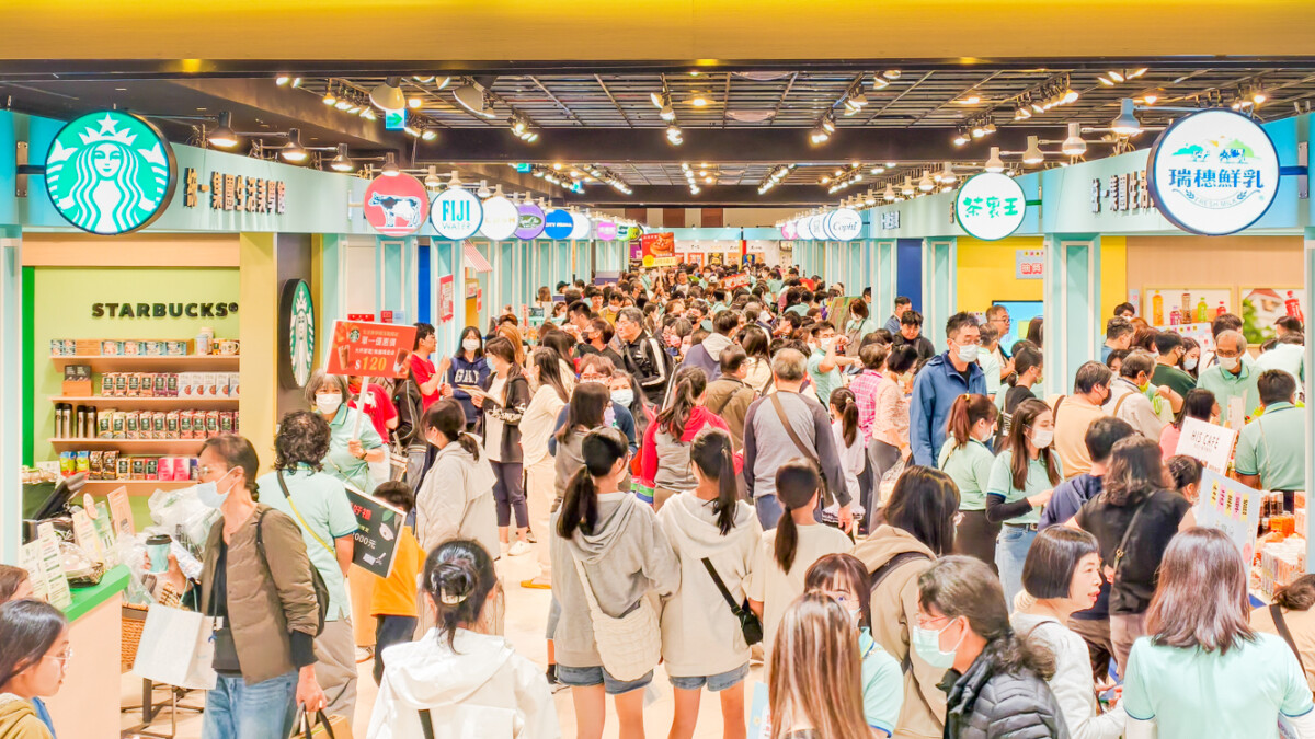 ▲「統一集團生活美學館」今天起至6日一連四天在高雄夢時代八樓熱鬧登場。（圖/記者黃淑貞攝）