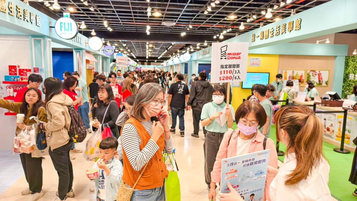 ▲「統一集團生活美學館」，展現了集團的品牌資源整合力。（圖/記者黃淑貞攝）