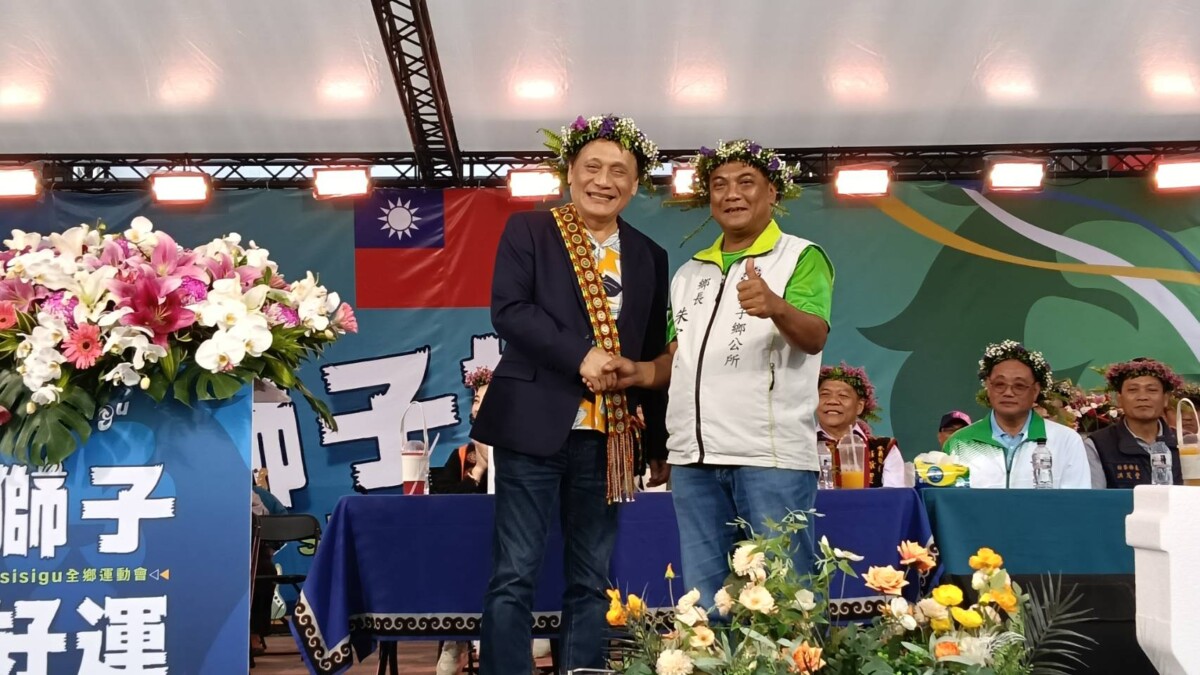 ▲圖：原民會曾智勇主委強調原住民選手在國際舞臺上大放異彩。( 記者李堂安翻攝) 