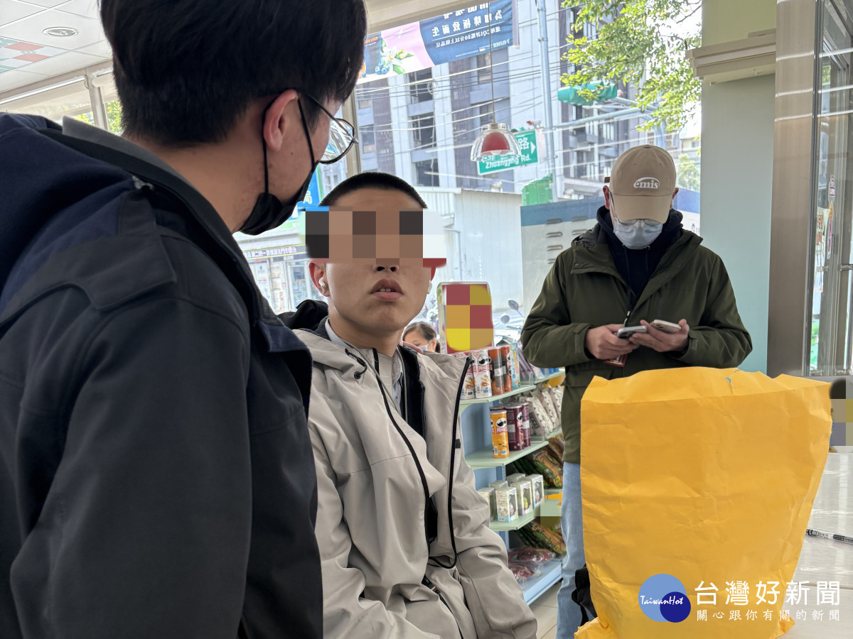 中壢警民聯手抓車手。