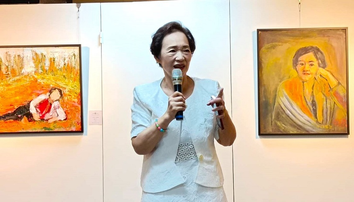 打開畫匣子-美術在高雄《意游人生-黃麗英西畫創作展》文化中心雅軒溫暖登場