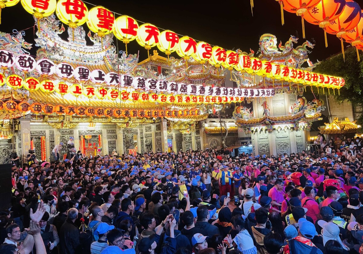 ▲大甲媽9天8夜遶境登場。(圖/記者顏淑娟攝)