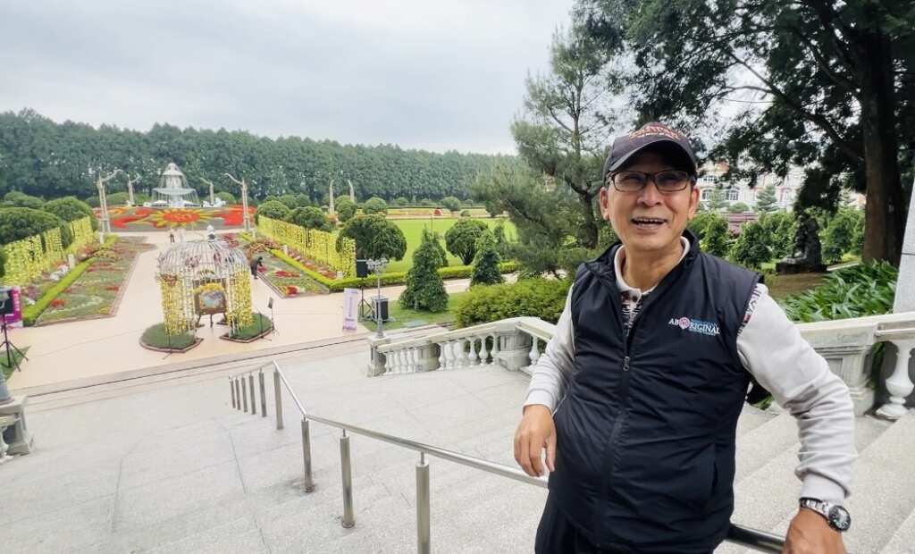 ▲九族文化村經理黃瑞奇表示，這是他在九族文化村服務27年後，策劃的最後一場活動，活動結束後，他將正式退休，離開這個充滿感情的地方。 ​（記者蘇彩娥攝）