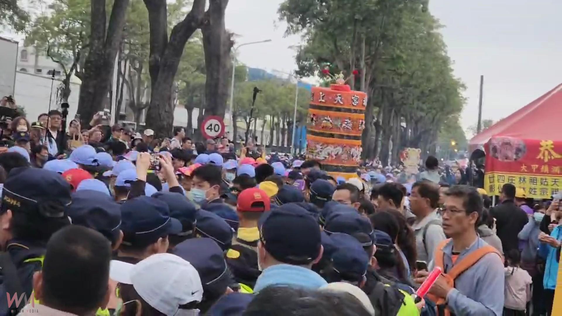 大甲媽進香進彰化 縣府中庭施工暫停開放 香客改搭帳篷休息 - https://www.watchmedia01.com