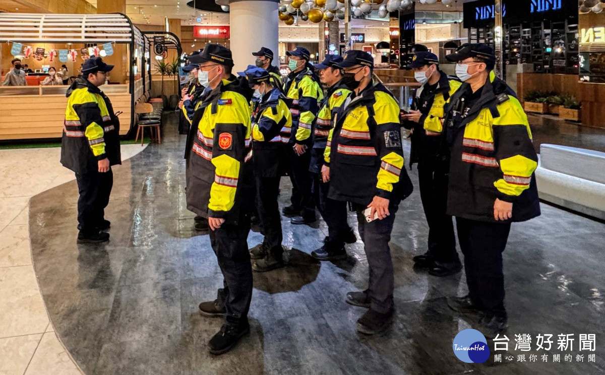 蘆竹警雷霆出擊，清明連假維護治安不鬆懈。