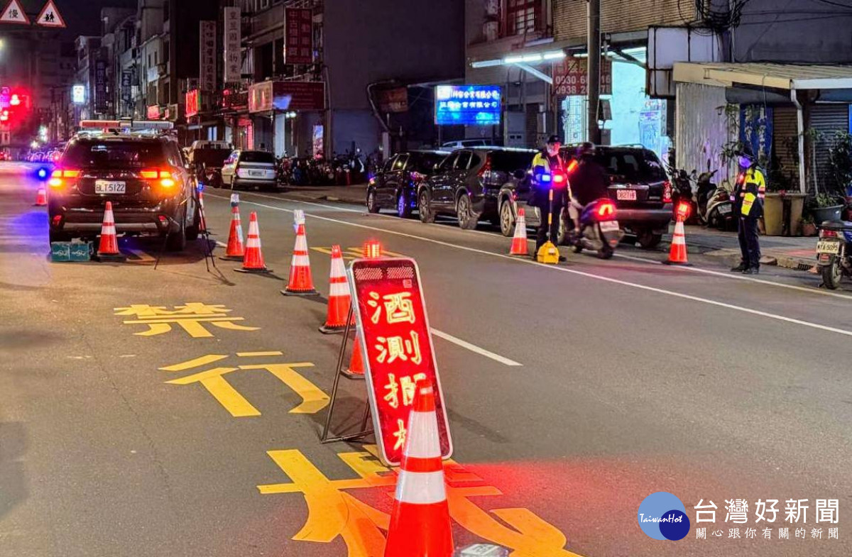 蘆竹警雷霆出擊，清明連假維護治安不鬆懈。