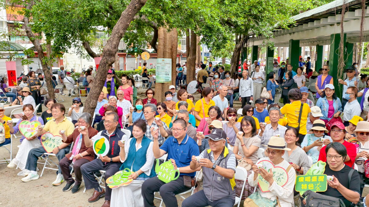 ▲「世界健康日‧全民喝茶日」系列活動主軸為從台灣佳葉龍茶的推廣出發。（圖/記者黃淑貞攝）