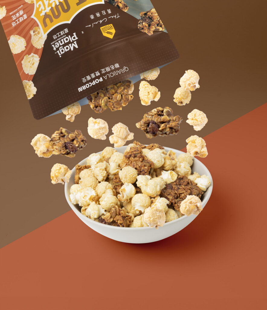 星球工坊X蕎拉燕麥_椒鹽燕麥尬蒜香米花