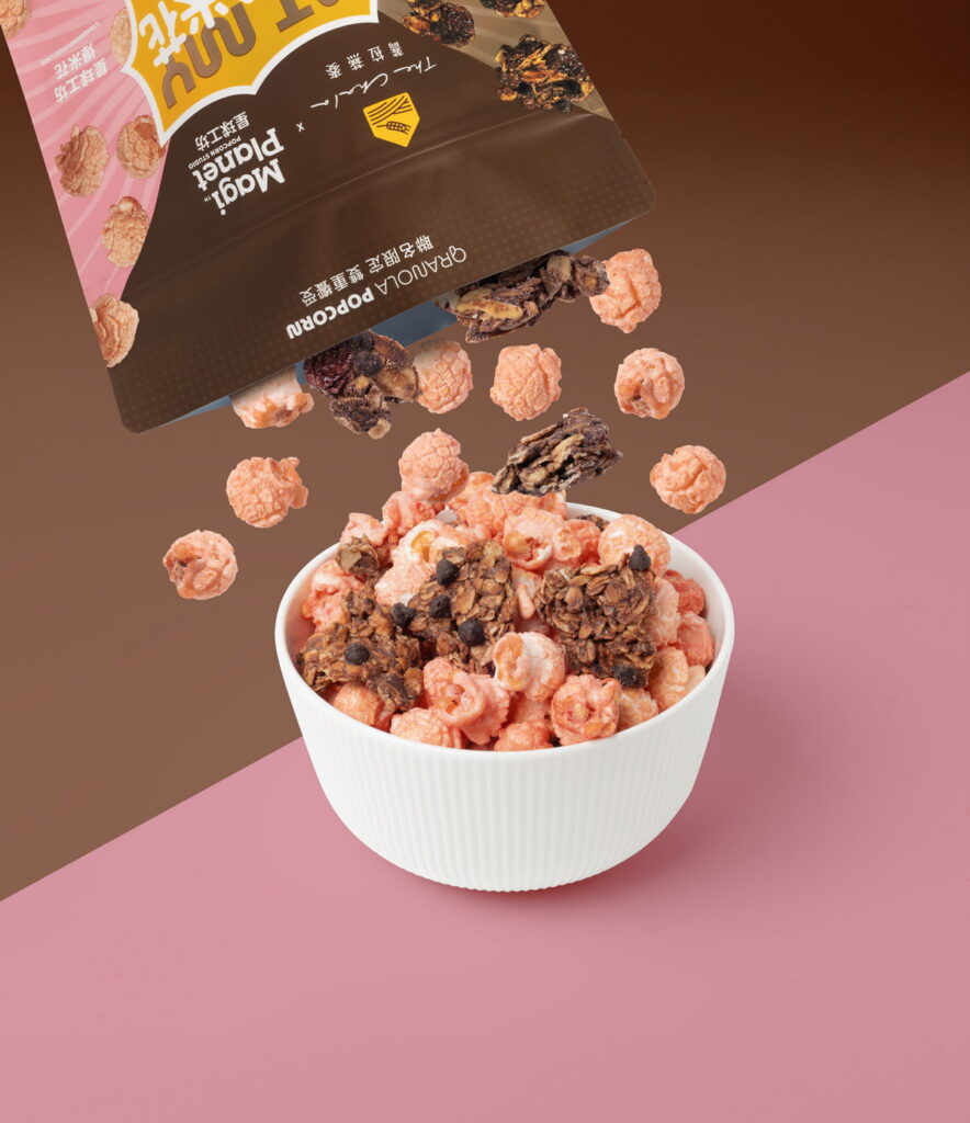 星球工坊X蕎拉燕麥_可可燕麥尬莓莓米花