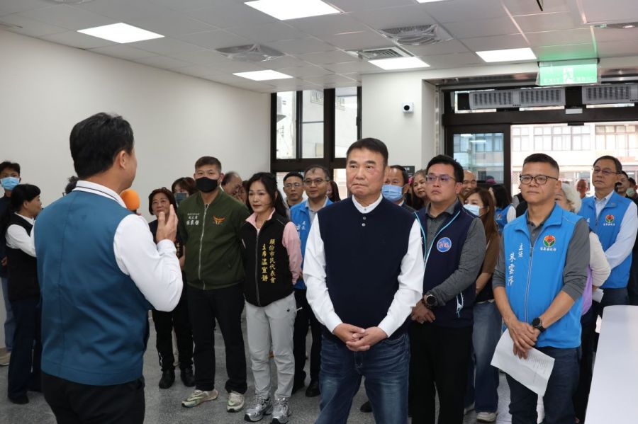 苗縣長視察頭份市戶政事務所新建工程
