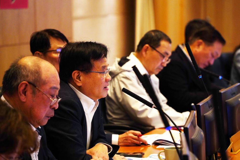 《圖說》新北工業會陳正剛理事長表示,政府應該要與企業團結合作,齊心渡過這次關稅困境。〈經發局提供〉