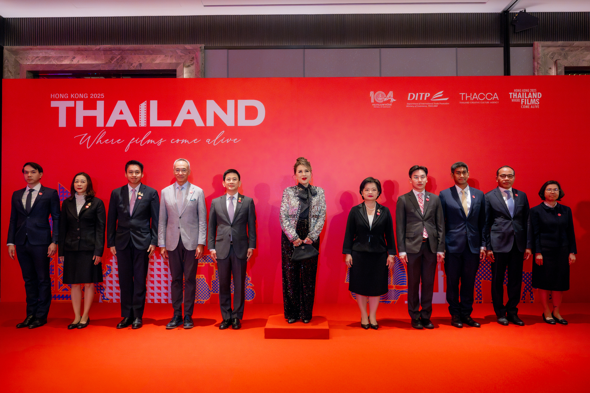 泰國商務部舉辦「Thai Night 2025」活動 推廣泰國影視娛樂產業邁向國際舞台