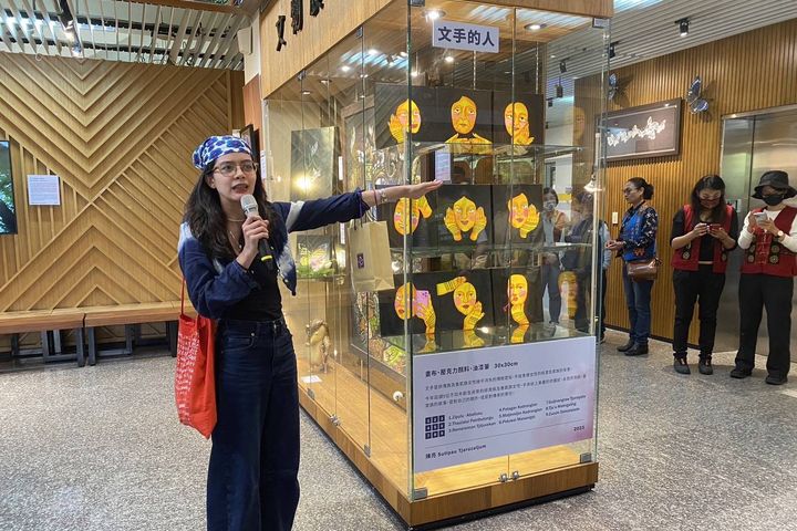 185沿山藝術季開展《山與家的對話》4位藝術家攜手聯展 一同感受山與家的溫暖聯繫