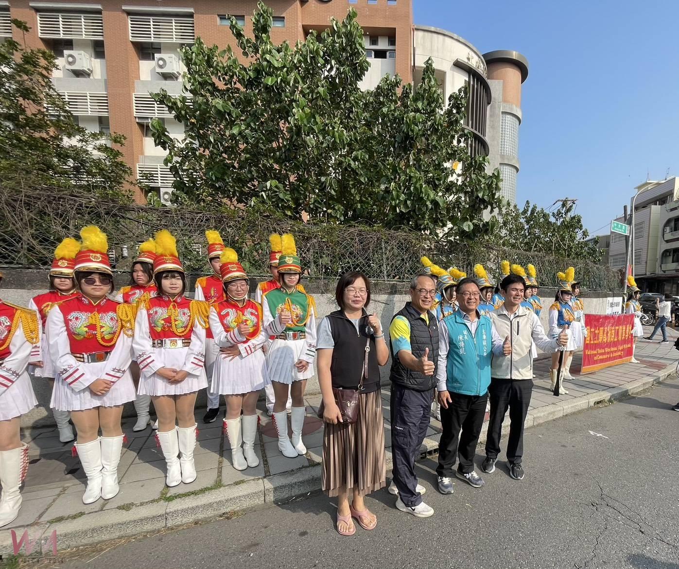 土庫商工樂儀隊熱情迎接大甲媽祖遶境 - https://www.watchmedia01.com