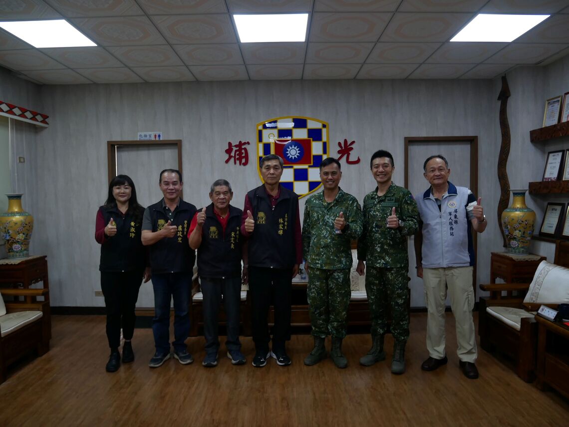 新園新惠宮敬軍慰勞陸軍333旅