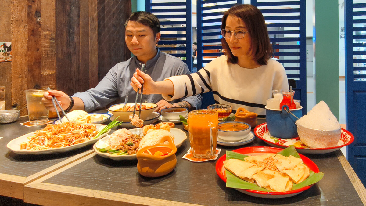 ▲泰式料理餐廳《帕泰家》，在高雄夢時代七樓設店，推出「平日中午一個人獨享餐點」。（圖/記者黃淑貞攝）