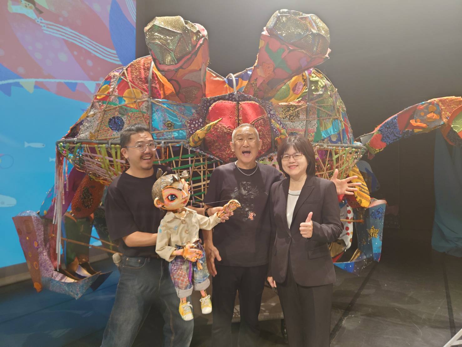 與鯤共遊,乘風啟航!海洋委員會與臺南市政府以偶共創海洋新童話