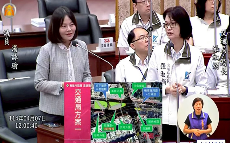 交通規劃應以人為本　湯詠瑜：道路設計應將安全擺第一