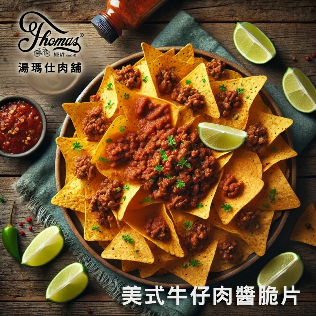 「湯瑪仕肉舖」美式牛仔肉醬脆片