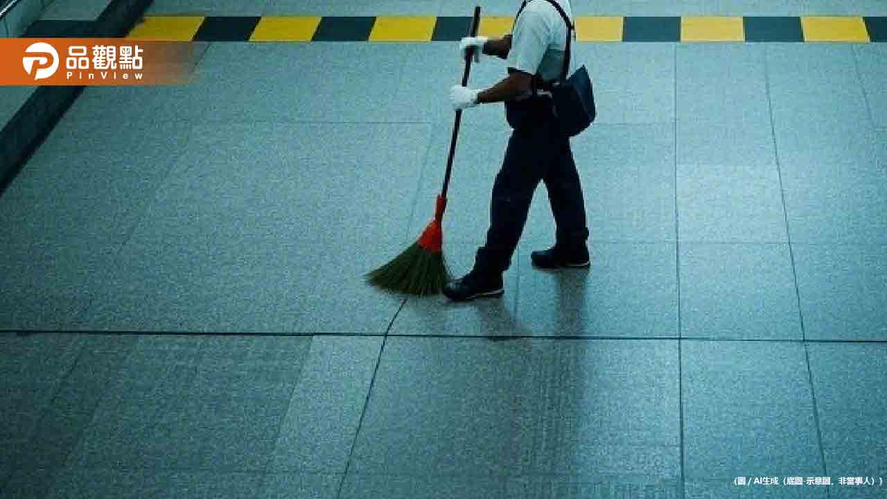 清潔派遣人員做滿10年仍僅3天特休?北捷:督促廠商依契約執行