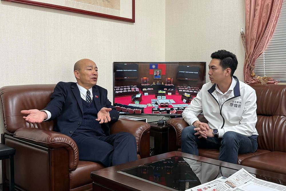 民進黨杯葛議事 韓國瑜強調325院會絕對合法 236 民進黨杯葛議事 韓國瑜強調325院會絕對合法 235