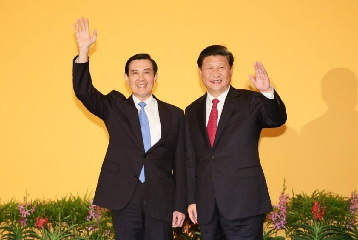 2015年「馬習會」。（圖／資料照片，圖源：馬英九Facebook）