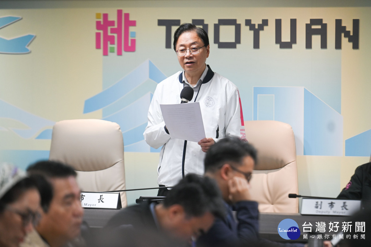 張市長致詞。