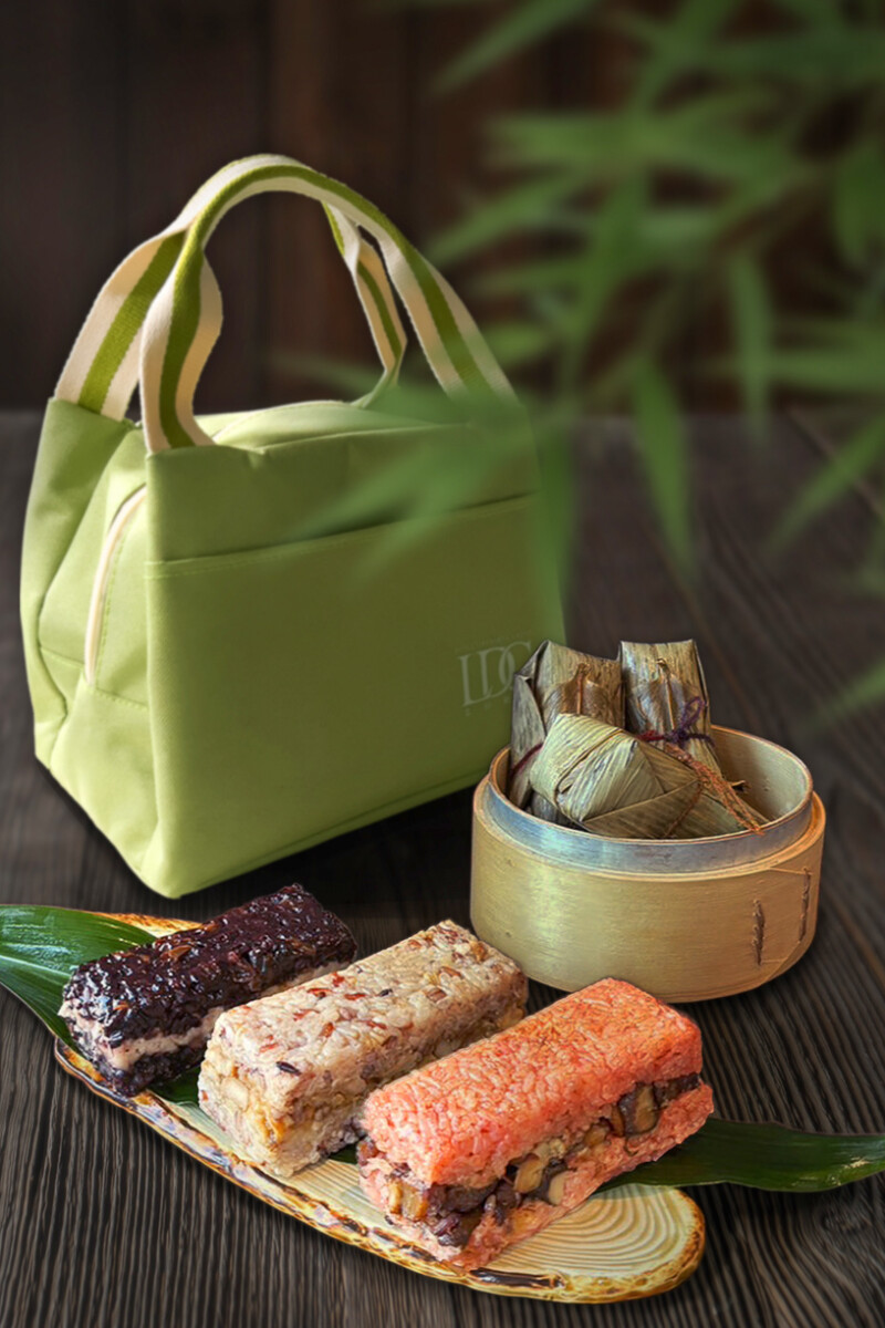 ▲高雄翰品酒店秉持健康與美味兼具的理念，以精湛的料理手法搭配在地食材，讓每一口粽子都充滿驚喜。（圖/高雄翰品酒店提供）
