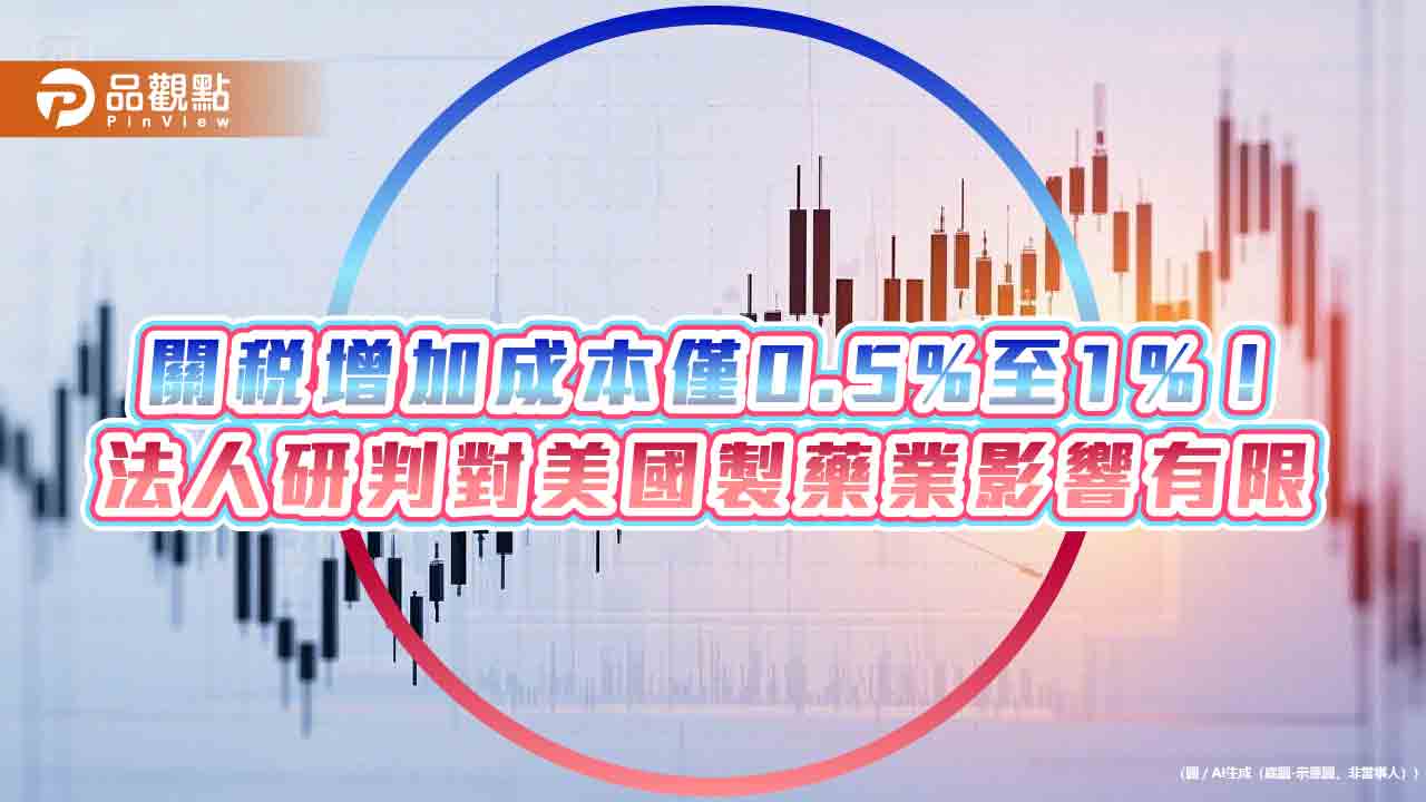 藥品需求不受景氣壓抑！保德信分析對等關稅　對醫療業影響較低