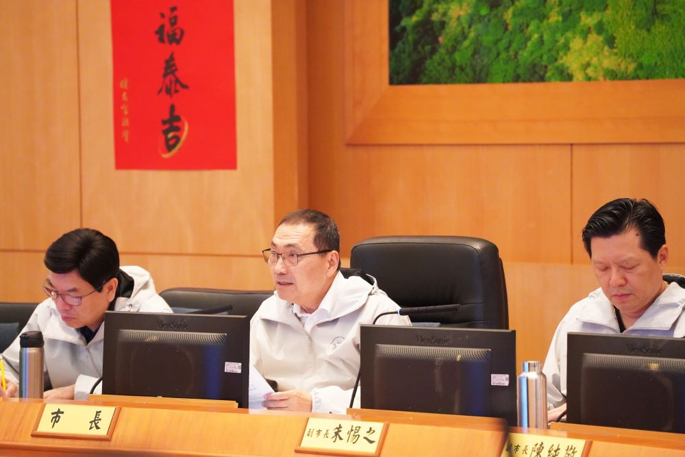 《圖說》侯友宜市長強調,市府團隊會隨時站在企業的第一線,提供即時、有效的協助,陪伴企業走出困境,讓臺灣產業站穩全球供應鏈的核心,並在變局中展現韌性。〈經發局提供〉