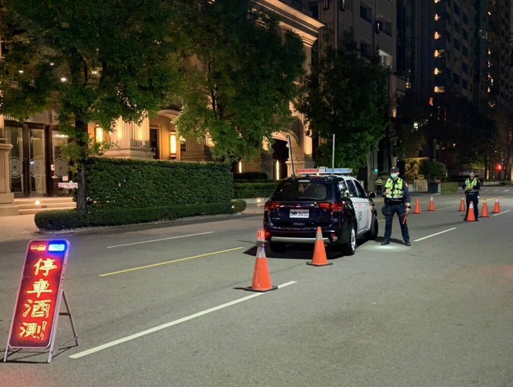 取締酒駕勤務傷亡降低             中市警：顯見成效卓著