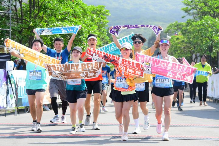 新北市鐵道馬拉松接力賽倒數計時登場。(圖為2024鐵道馬資料照) 圖:新北市政府觀光旅遊局/提供