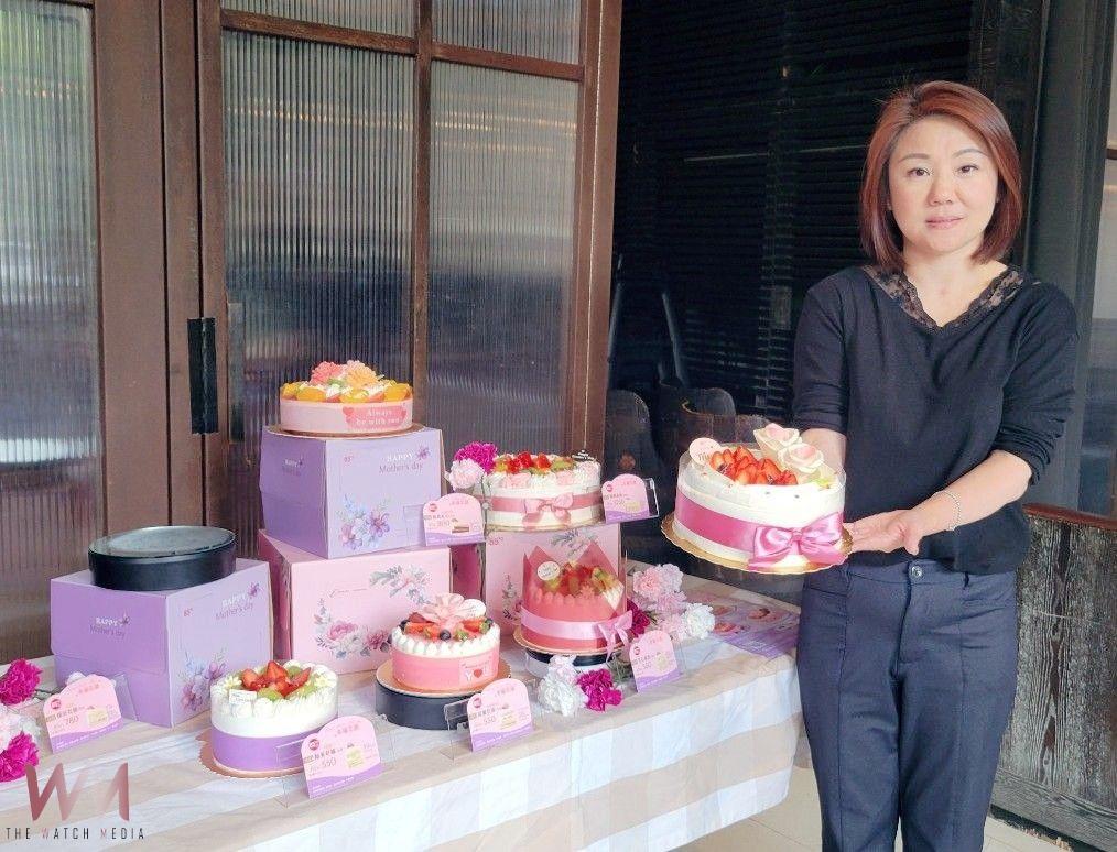 添加膠原蛋白 讓媽咪好Q彈 85℃母親節主題蛋糕「幸福花語」甜蜜上市 - https://www.watchmedia01.com